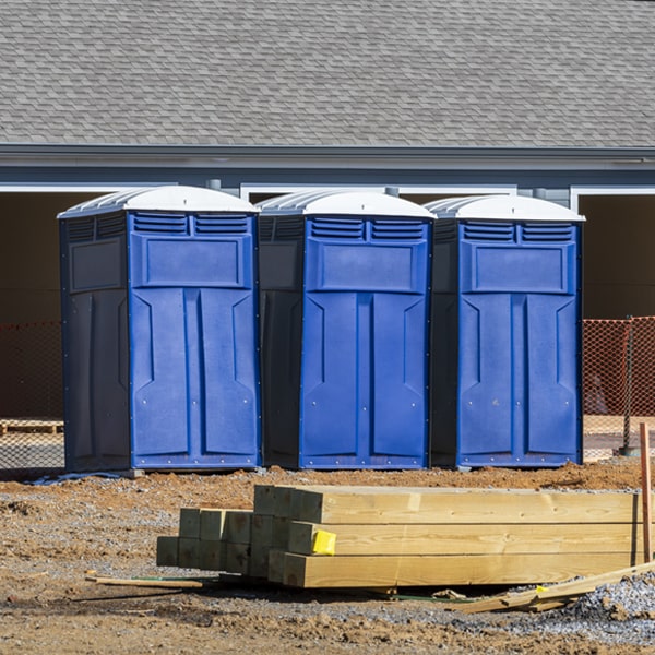 how do you dispose of waste after the portable restrooms have been emptied in Cooperstown ND